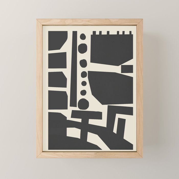 Geometrical Play 8 Mini Art Print Gallery Image 1