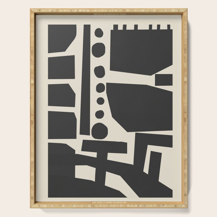 Geometrical Play 8 Serving Tray Gallery Image 1