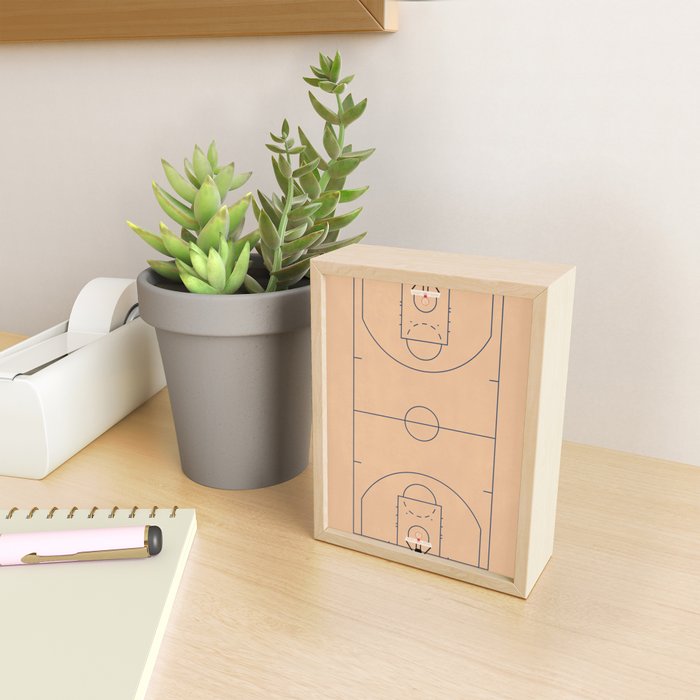 Basketball Court  Mini Art Print Gallery Image 2