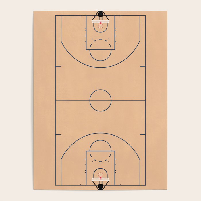 Basketball Court  Poster Gallery Image 4