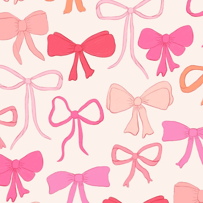 Ribbons and bows sweet coquette style hand drawn pattern Coffee Mug Gallery Image 2