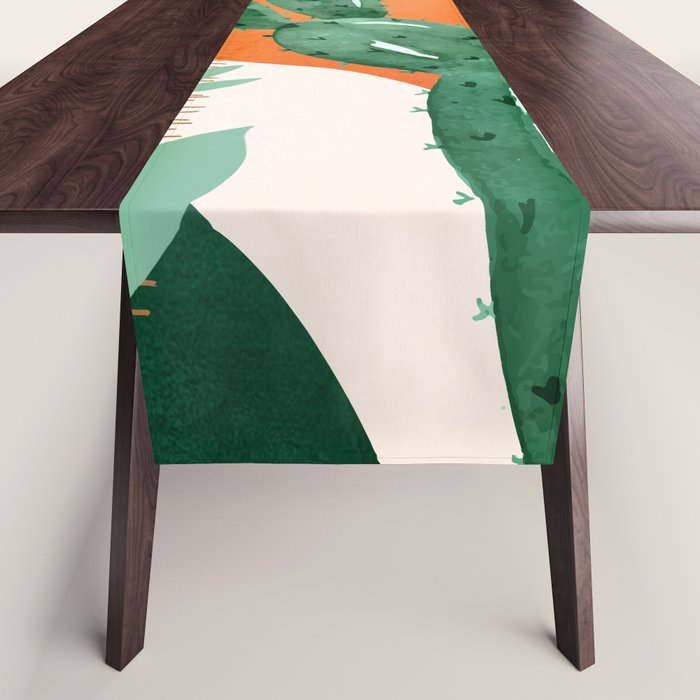 Cactus Garden 1 Table Runner Gallery Image 1