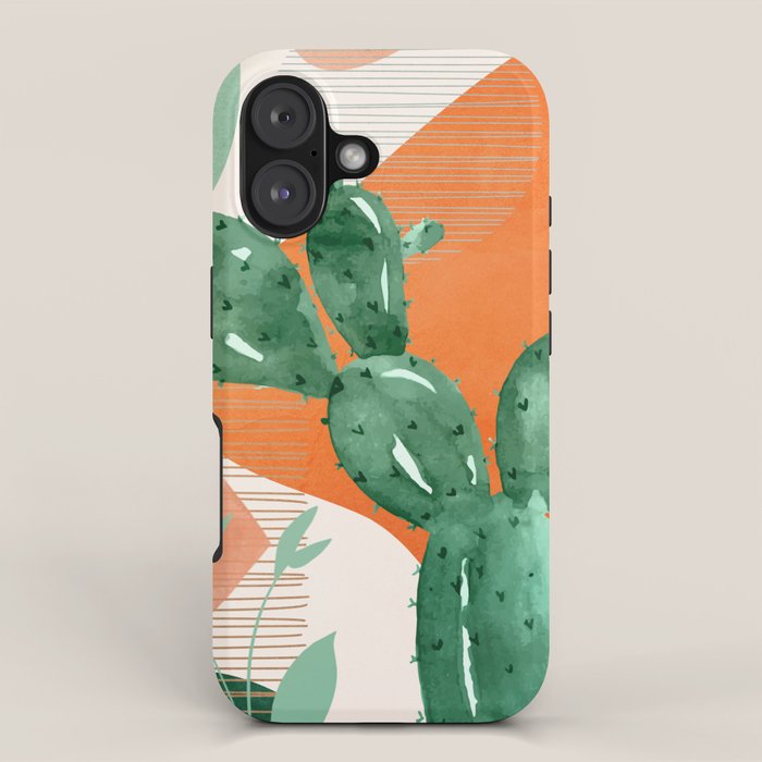 Cactus Garden 1 iPhone Case Gallery Image 1