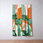 Cactus Garden 1 Window Curtain Gallery Image 3
