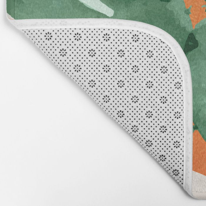Cactus Garden 1 Bath Mat Gallery Image 2