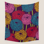 Full of Chrysanth Wall Tapestry Gallery Image 4
