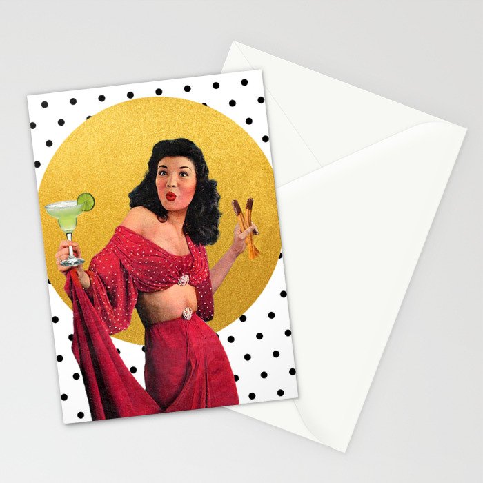 Margaritas & Churros (You can have it all) Stationery Card Gallery Image 2