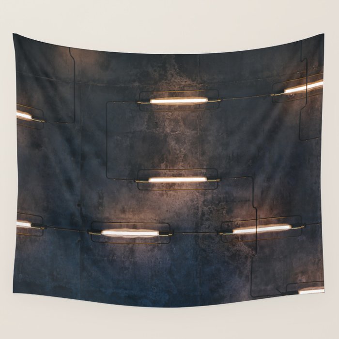 Austin Lights Wall Tapestry Gallery Image 1