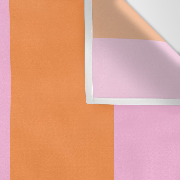 Orange and Pink Stripes  Wall Tapestry Gallery Image 3