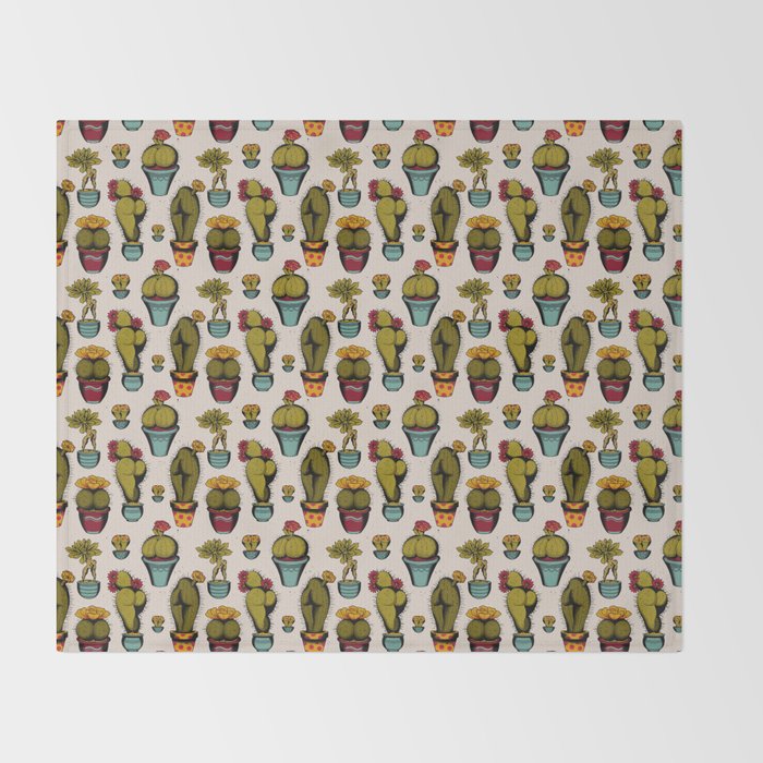 CactAss Throw Blanket Gallery Image 2