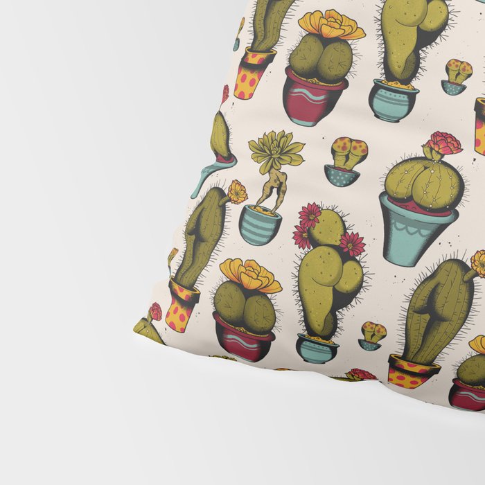 CactAss Pillow Sham Gallery Image 4