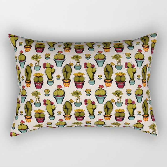 CactAss Rectangular Pillow Gallery Image 2