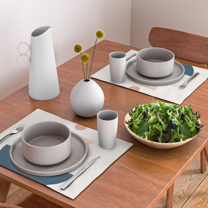 Abstract Minimal Shapes 31 Placemat Gallery Image 2