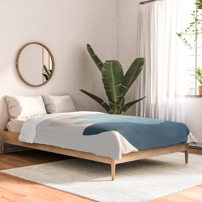 Abstract Minimal Shapes 31 Comforter Gallery Image 2