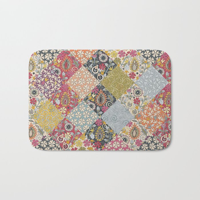 KONFER PATCHWORK Bath Mat Gallery Image 1