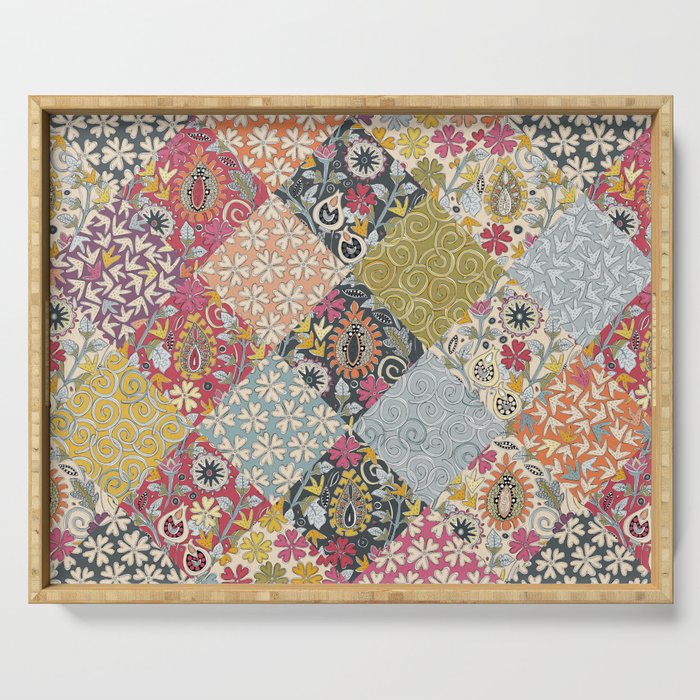 KONFER PATCHWORK Serving Tray Gallery Image 1