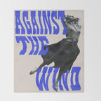Against the Wind Throw Blanket Gallery Image 2