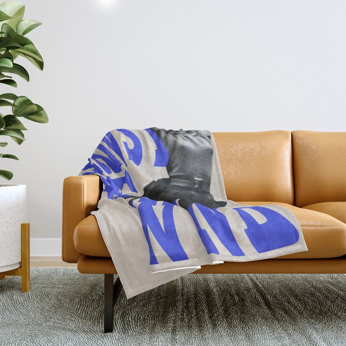 Against the Wind Throw Blanket Gallery Image 1