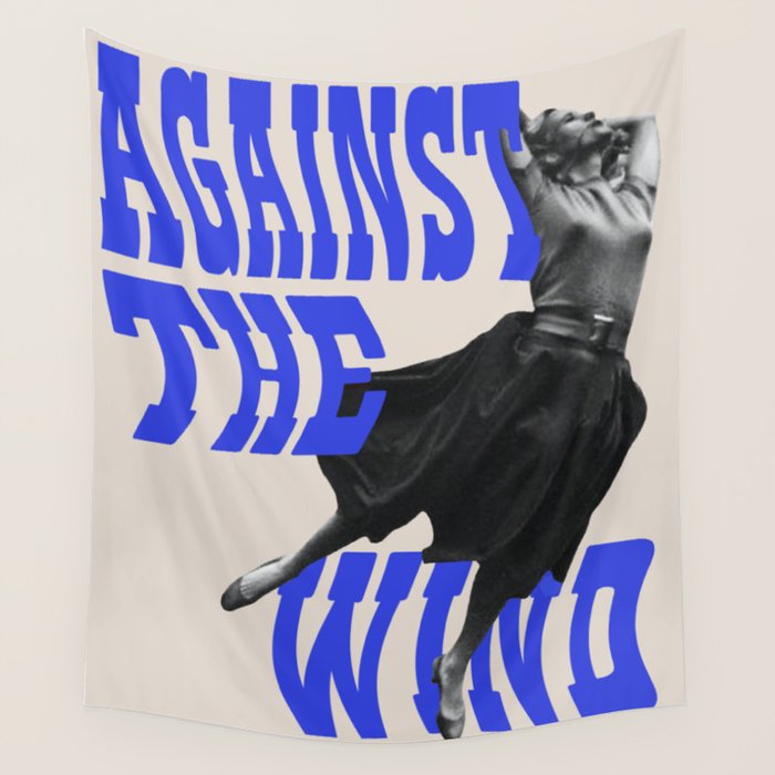 Against the Wind Wall Tapestry Gallery Image 4