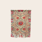 Samarkand Suzani Bokhara Uzbekistan Floral Embroidery Print Wall Hanging Gallery Image 1