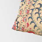 Samarkand Suzani Bokhara Uzbekistan Floral Embroidery Print Pillow Sham Gallery Image 4