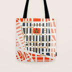 SOHO MAP NYC PINK Tote Bag Gallery Image 1