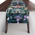Sphinx Moth Moon Garden Table Runner Gallery Image 1