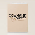Cowhand Coffee - Rustic Stationery Card Gallery Image 2