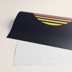 Retrowave sunset 2 / 80s - 90s Retro Wrapping Paper Gallery Image 2