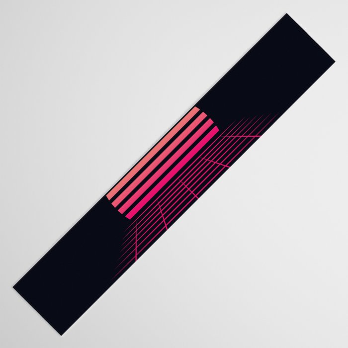 Retrowave sunset 2 / 80s - 90s Retro Table Runner Gallery Image 3