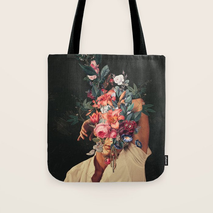 Roses Bloomed every time I Thought of You Tote Bag Gallery Image 1