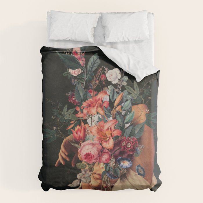 Roses Bloomed every time I Thought of You Duvet Cover Gallery Image 6