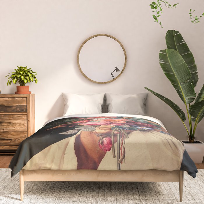 Roses Bloomed every time I Thought of You Comforter Gallery Image 3