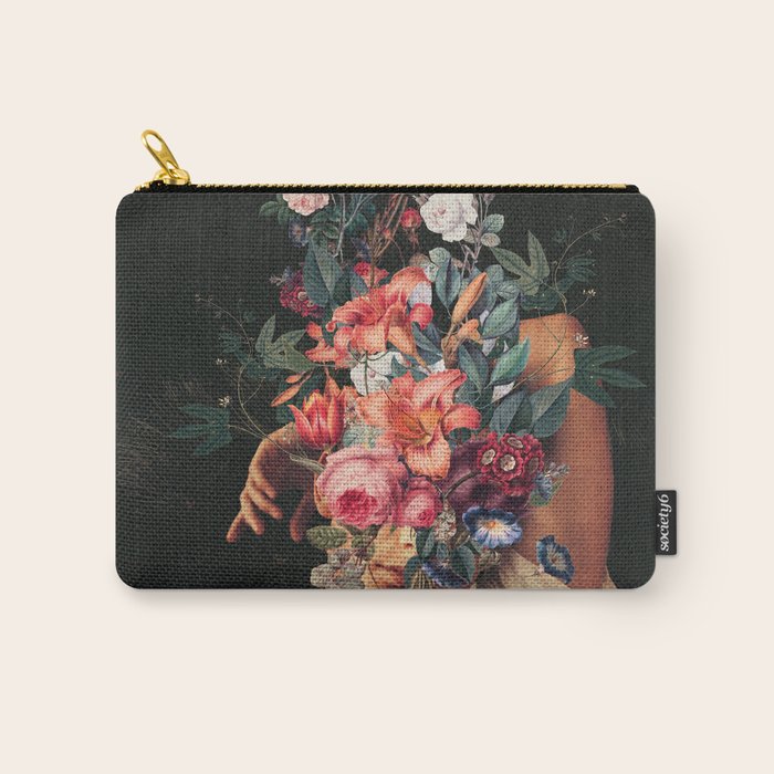 Roses Bloomed every time I Thought of You Carry All Pouch Gallery Image 1