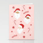 Peppermint Santas Stationery Card Gallery Image 2