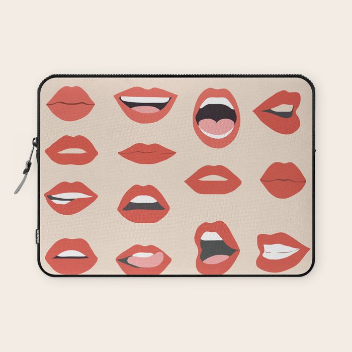 Lips III Laptop Sleeve Gallery Image 1