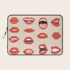 Lips III Laptop Sleeve Gallery Image 1
