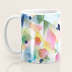 Crystals and Gems Splash Pink Blue Coffee Mug Gallery Image 3