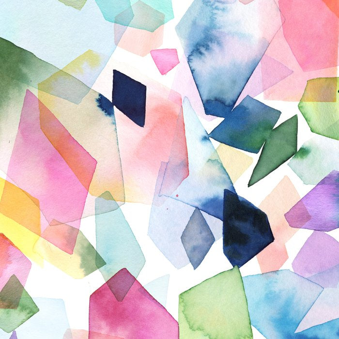 Crystals and Gems Splash Pink Blue Coffee Mug Gallery Image 2