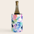 Crystals and Gems Splash Pink Blue Wine Chiller Gallery Image 3