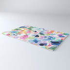 Crystals and Gems Splash Pink Blue Rug Gallery Image 3