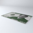 Proposed African American Icon Harriet Tubman Single U.S. Mint 20 Dollar bill Rug Gallery Image 3