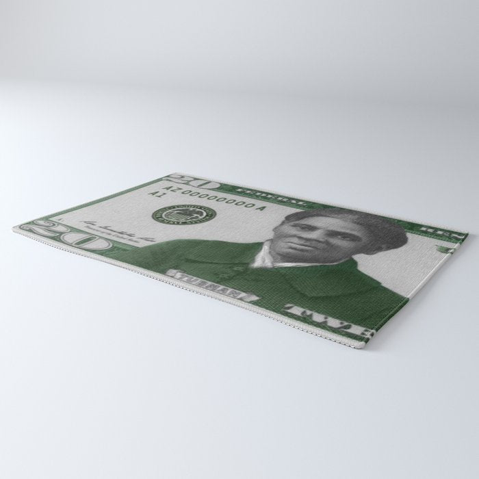 Proposed African American Icon Harriet Tubman Single U.S. Mint 20 Dollar bill Rug Gallery Image 3