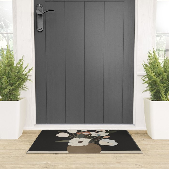 Gently Flowers 2 Welcome Mat Gallery Image 3