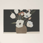 Gently Flowers 2 Welcome Mat Gallery Image 1