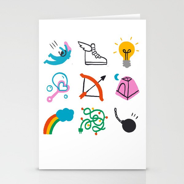 Sagittarius Emoji Stationery Card Gallery Image 1
