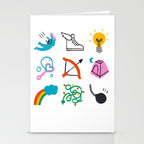 Sagittarius Emoji Stationery Card Gallery Image 2