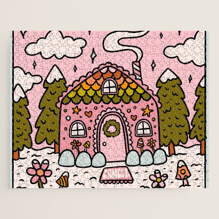 Cancer Zodiac Gingerbread House Jigsaw Puzzle Gallery Image 1