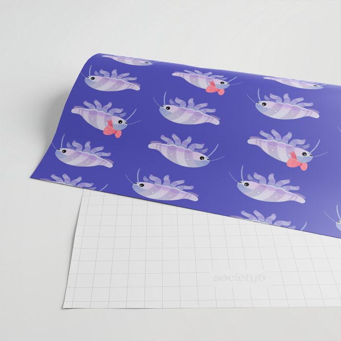 Ribbon giant isopod Wrapping Paper Gallery Image 2