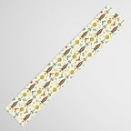 Atomic Kitty Rockets ©studioxtine Table Runner Gallery Image 3